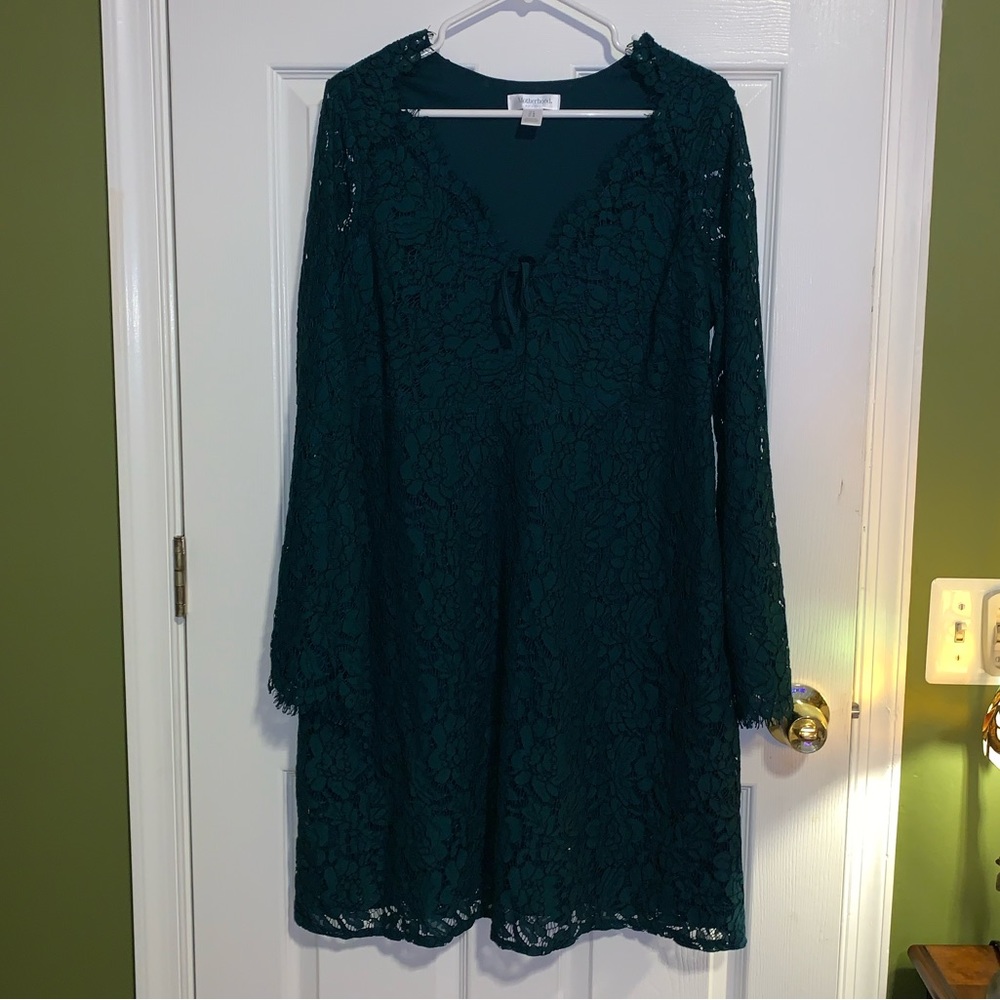 Motherhood Maternity Lace Dress